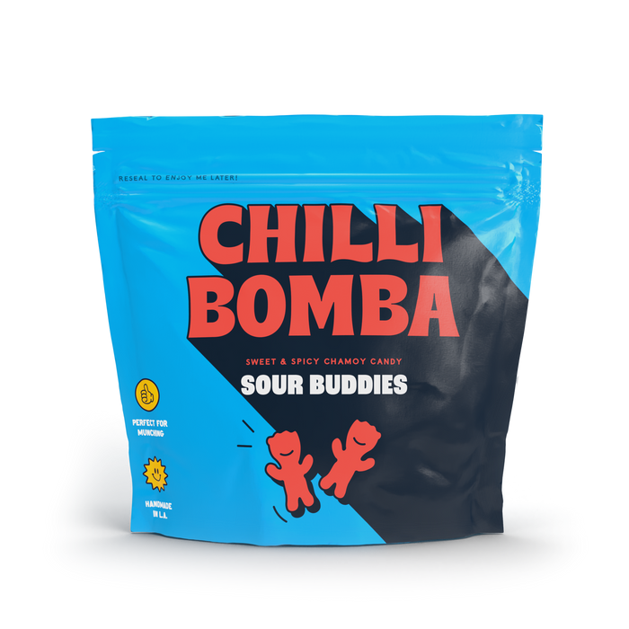 Chilli Bomba Sour Buddies Munchies 8oz