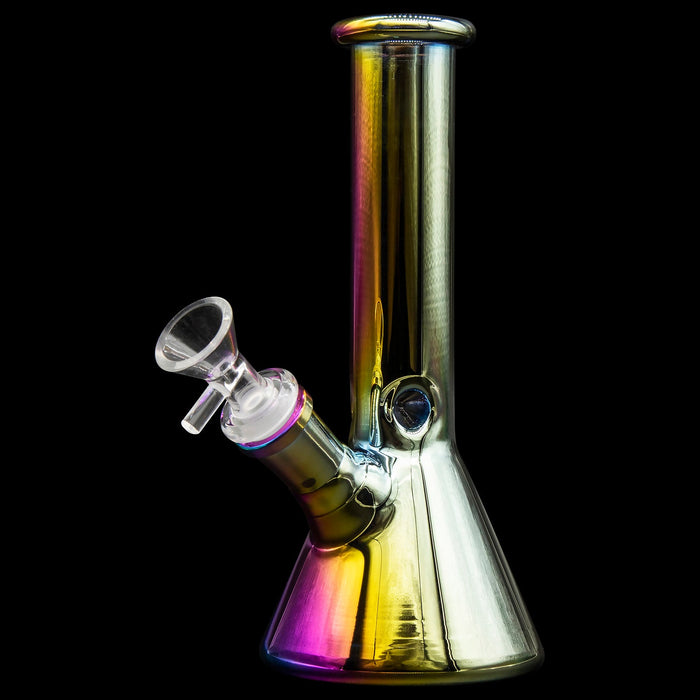 Glassic Iridescent Rainbow Beaker Bong