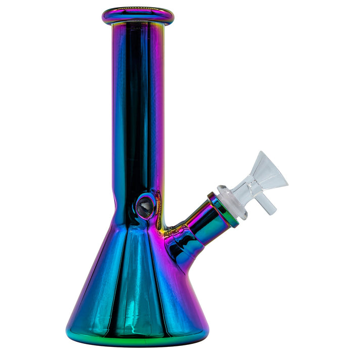 Glassic Iridescent Rainbow Beaker Bong