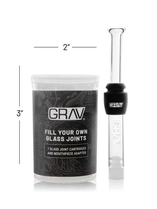 GRAV® Fill-Your-Own Glass Joints 7-Pack