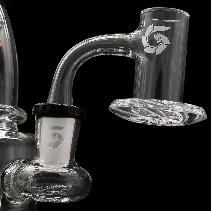 Glasshouse Bevel Top Hurricane 25mm Cup Quartz Banger