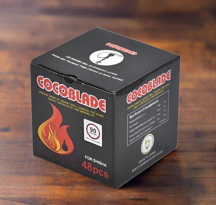 "ReCoCo Burn" Cocoblade Hookah Coals - 48 pcs. - Patientopia, The Community Smoke Shop