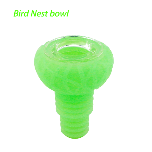 Waxmaid 14mm / 18mm Bird Nest Silicone Glass Bowl