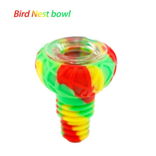 Waxmaid 14mm / 18mm Bird Nest Silicone Glass Bowl