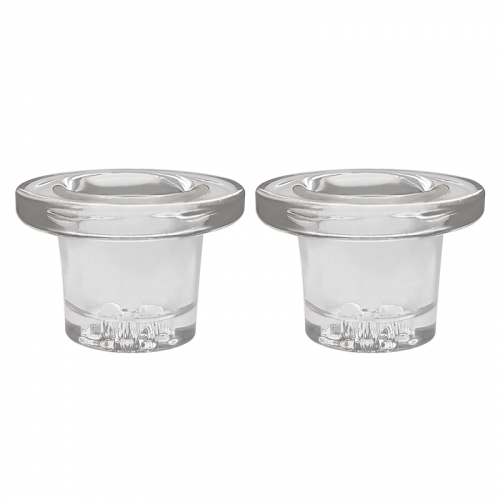 12mm Glass Bowl Replacement for Ash Catcher & Ash Catcher Mini (2 Pack)