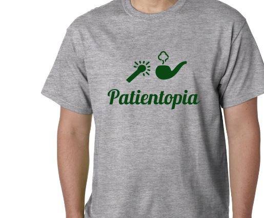 Patientopia Classic T-Shirt (L) - Patientopia, The Community Smoke Shop