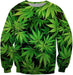 “Green Leaves” - Patientopia Pullover - Patientopia, The Community Smoke Shop