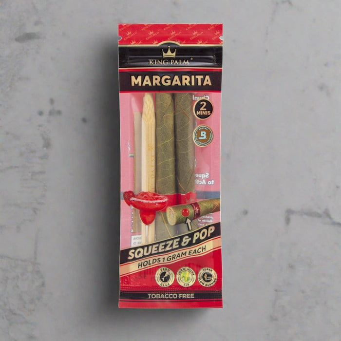 2pk - King Palm Cones - Mini Size - Margarita - Patientopia, The Community Smoke Shop