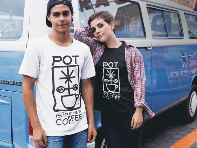 “Call The Kettle Black” - Hand-screened T-Shirt - Patientopia, The Community Smoke Shop