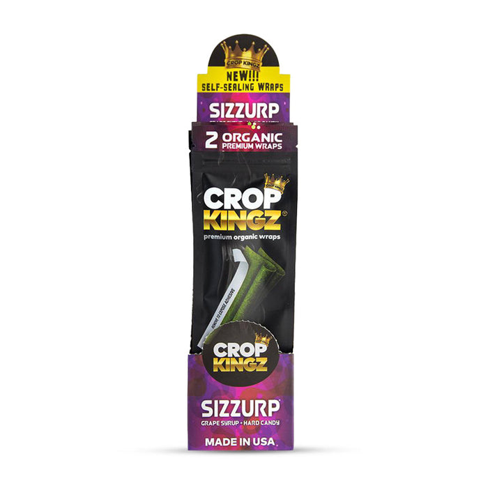 Crop Kingz Self-Sealing Organic Wraps - Sizzurp