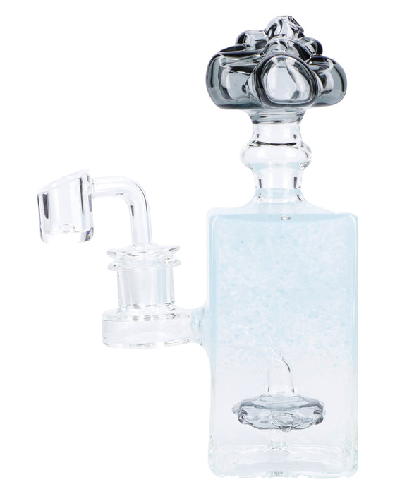 Bubbler w/Quartz-Light Blue-7in(RCL-S-002LB)