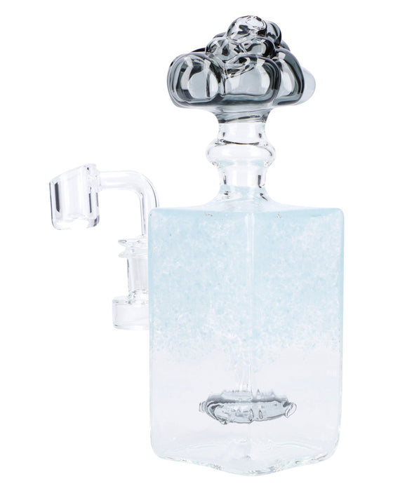 Bubbler w/Quartz-Light Blue-7in(RCL-S-002LB)