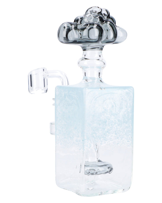 Bubbler w/Quartz-Light Blue-7in(RCL-S-002LB)