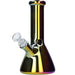 8” Fumed Glass Beaker Water Pipe - Patientopia