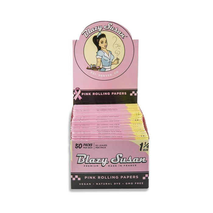 Blazy Susan 1 1/4 Pink Papers