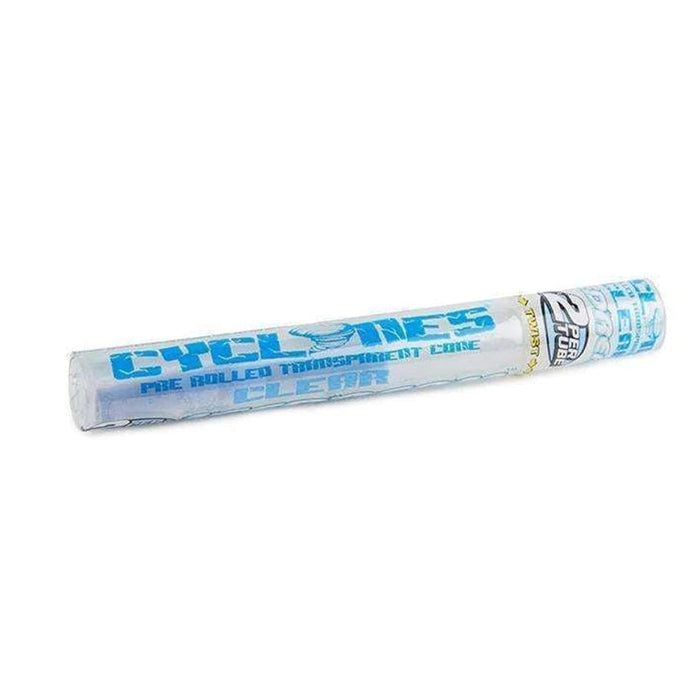 Cyclones Clear Pre-Rolled Cone - 2pk - Ice Dream