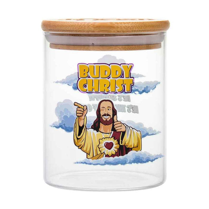 Buddy Christ Stash Jar