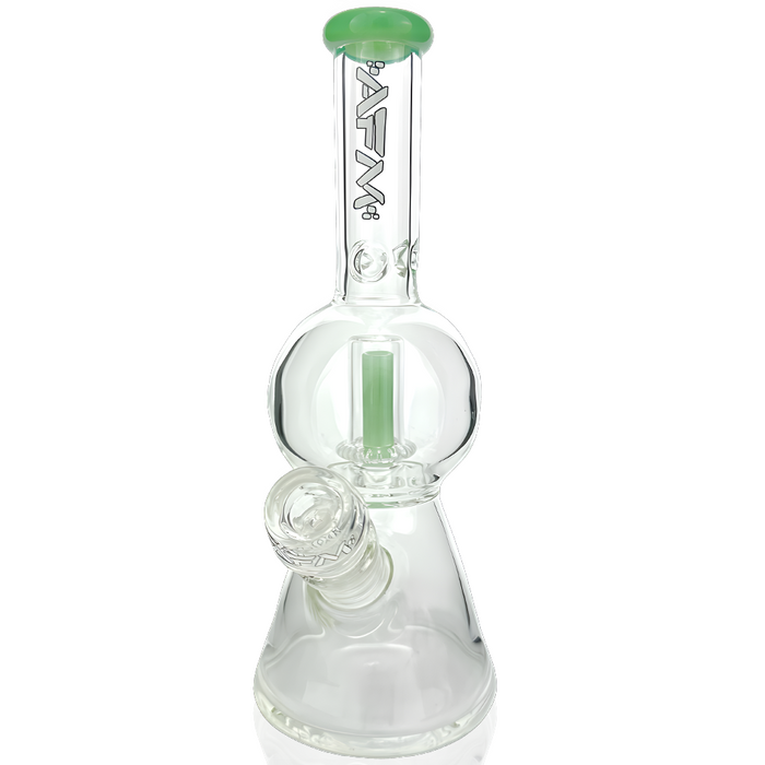 12" AFM Glass Bubble Globe Glass Beaker Bong