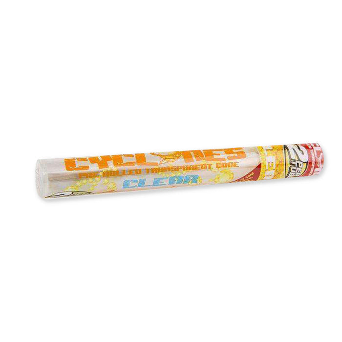 Cyclones Clear Pre-Rolled Cone - 2pk - Pimperschnaps