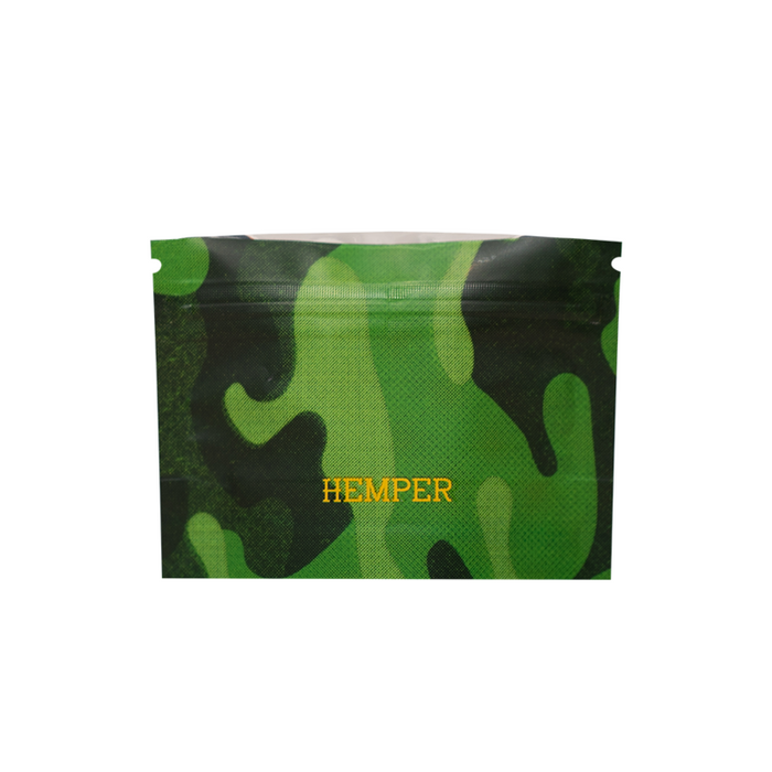 HEMPER Camouflage Smell Proof Bags - 10ct Small