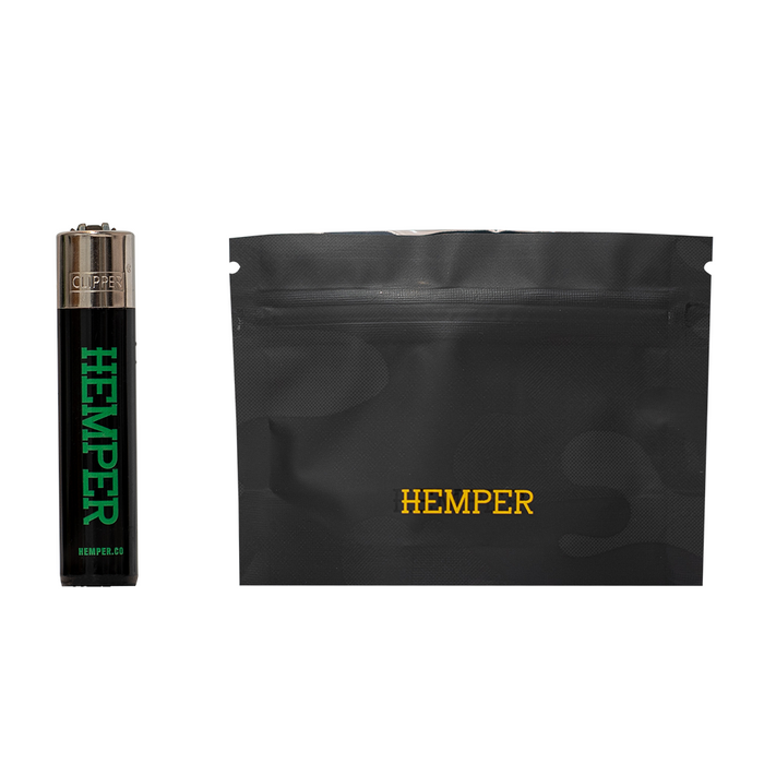 HEMPER Camouflage Smell Proof Bags - 10ct Small