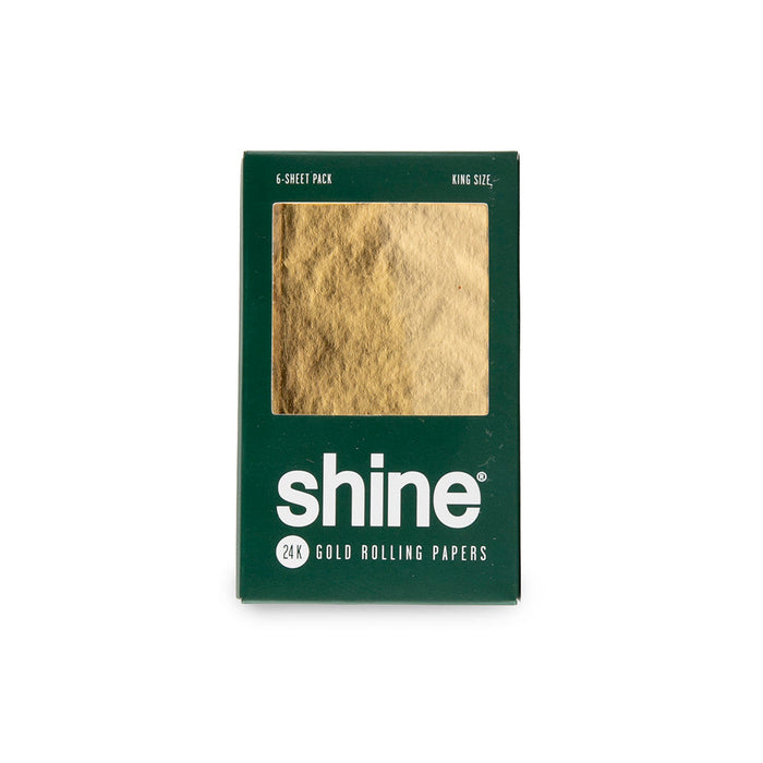 Shine 24K Gold King Size - 6 Sheet Pack