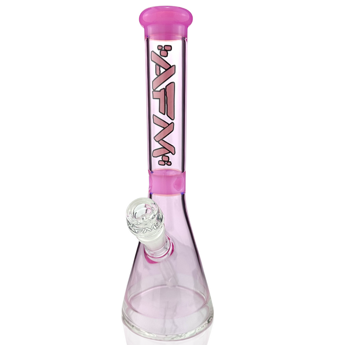 12" AFM Glass Extraterrestrial Double Color Glass Beaker Bong