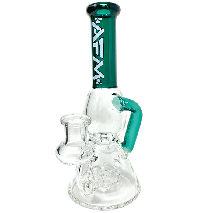 8" AFM Bubble Glass Recycler Dab Rig