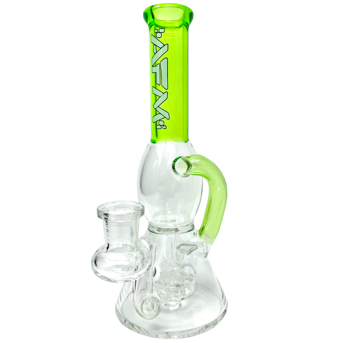 8" AFM Bubble Glass Recycler Dab Rig