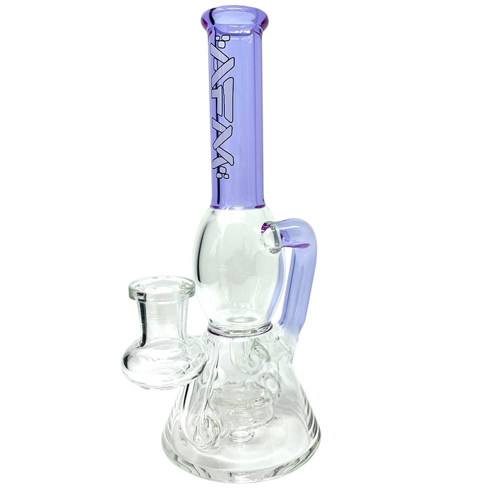 8" AFM Bubble Glass Recycler Dab Rig