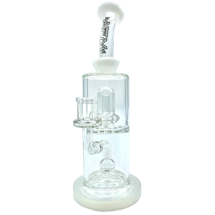 10" AFM Dot Double Perc Glass Dab Rig