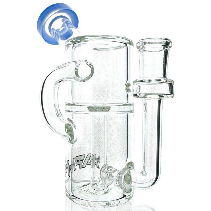 5.5" AFM Power Can Clear Glass Recycler Mini Dab Rig