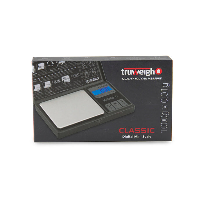 Truweigh Classic Digital Mini Scale Black
