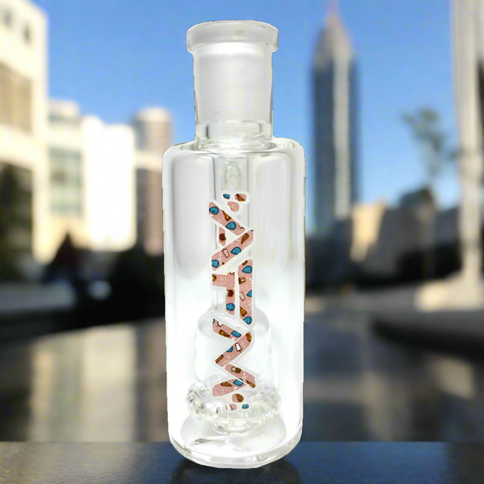 4" AFM Max Beaker UFO Perc Glass Ash Catcher