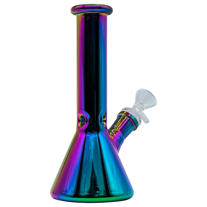 Glassic Iridescent Rainbow Beaker Bong
