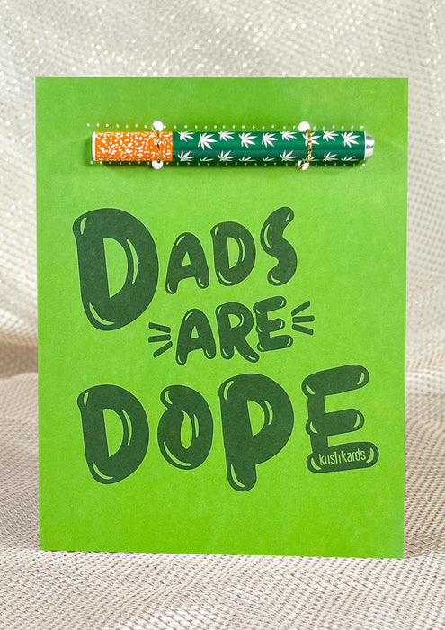 Dope Dad Greeting Card 💚