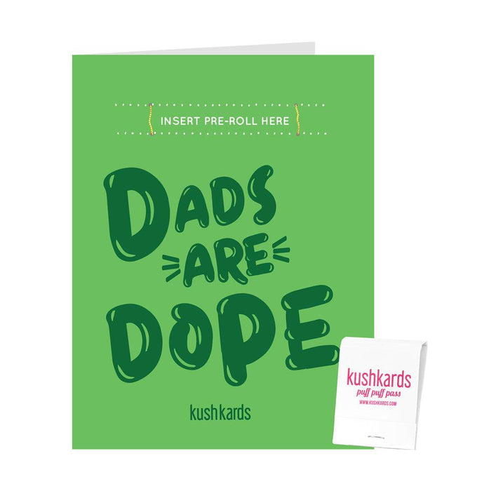 Dope Dad Greeting Card 💚