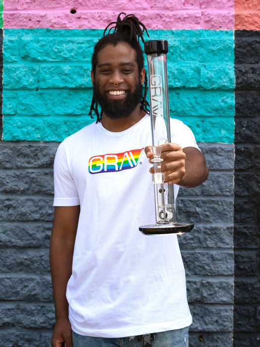 GRAV® Gay Pride Logo T-Shirt