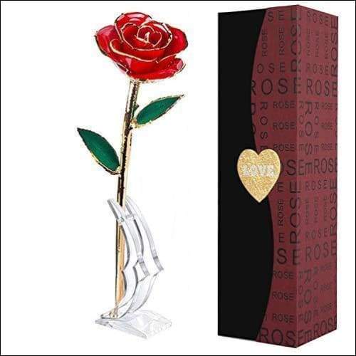 Long Stem 24K Gold Luxury Rose Box