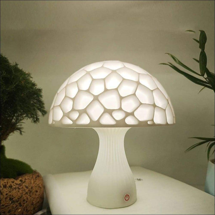 3D Printed Mushroom Night Light Lamp