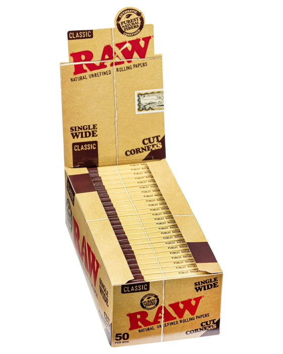 RAW Classic Cut Corner Rolling Papers