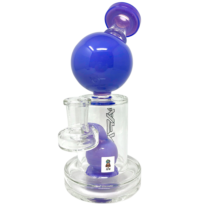 8" AFM Bubble Head Glass Dab Rig